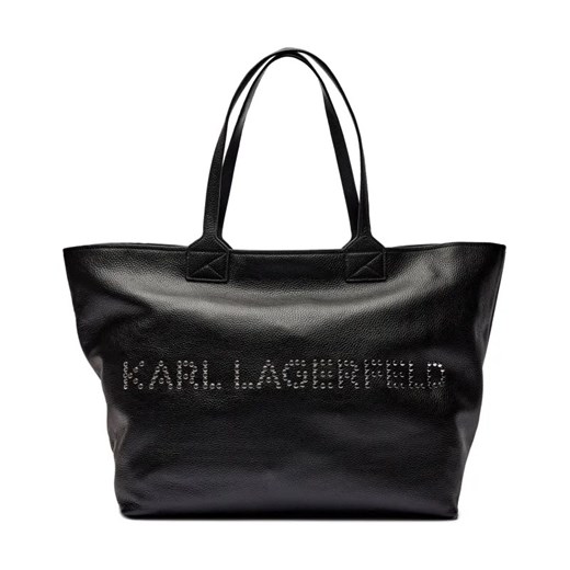 Karl Lagerfeld Skórzana shopperka k/march ze sklepu Gomez Fashion Store w kategorii Torby Shopper bag - zdjęcie 184300489