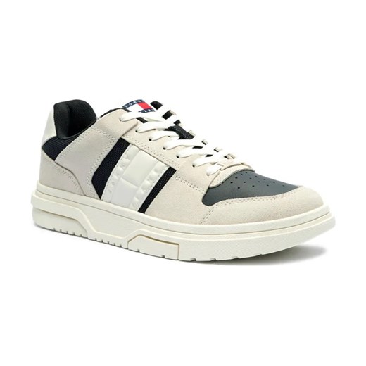 Tommy Jeans Skórzane sneakersy ze sklepu Gomez Fashion Store w kategorii Buty sportowe męskie - zdjęcie 184300495