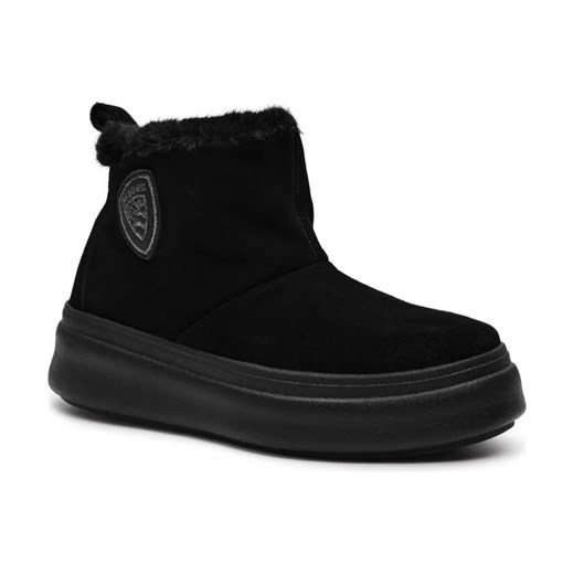 BLAUER Skórzane śniegowce ze sklepu Gomez Fashion Store w kategorii Śniegowce damskie - zdjęcie 184300548