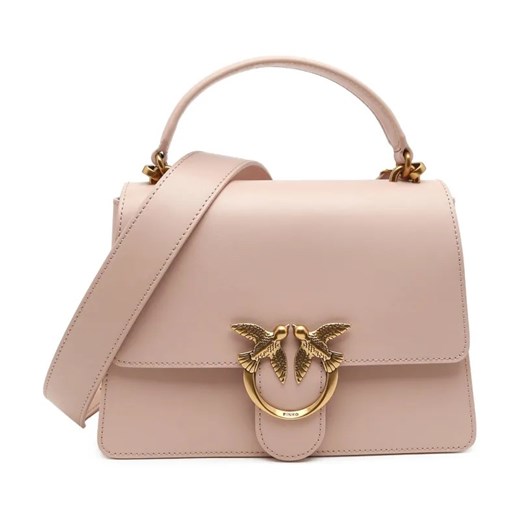 Pinko Skórzana torebka na ramię LOVE ONE TOP HANDLE CLASSIC LI ze sklepu Gomez Fashion Store w kategorii Listonoszki - zdjęcie 184300555