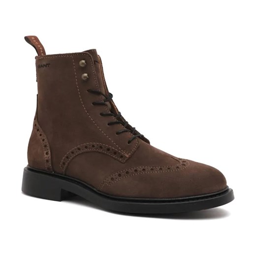 Gant Skórzane buty MILLBRO ze sklepu Gomez Fashion Store w kategorii Buty zimowe męskie - zdjęcie 184300618