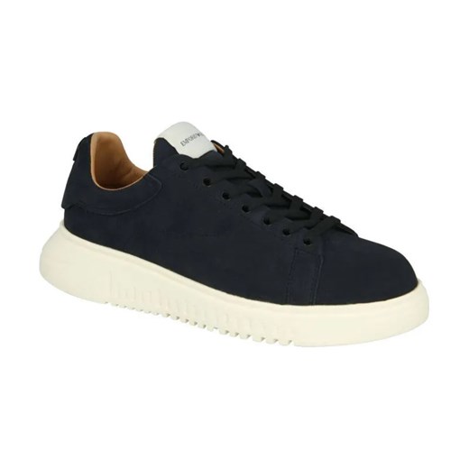 Emporio Armani Skórzane trampki Emporio Armani 40 promocja Gomez Fashion Store
