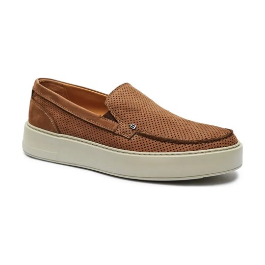 Baldinini Skórzane slip on ze sklepu Gomez Fashion Store w kategorii Trampki męskie - zdjęcie 184300677