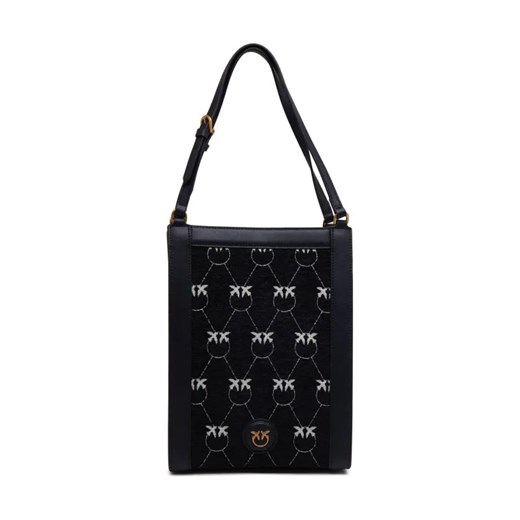 Pinko Skórzana torebka na ramię BOX MINI VERTICAL ze sklepu Gomez Fashion Store w kategorii Torby Shopper bag - zdjęcie 184300756