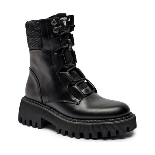Marc Cain Skórzane botki ze sklepu Gomez Fashion Store w kategorii Workery damskie - zdjęcie 184300766