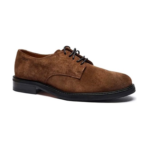 Joop! Skórzane derby velluto ze sklepu Gomez Fashion Store w kategorii Buty eleganckie męskie - zdjęcie 184300857