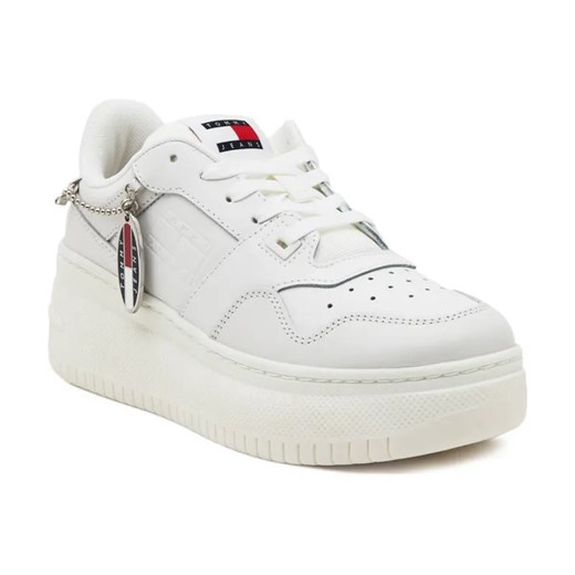 Tommy Jeans Skórzane sneakersy ze sklepu Gomez Fashion Store w kategorii Buty sportowe damskie - zdjęcie 184300875
