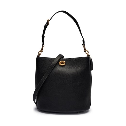 Coach Skórzany worek WILLOW ze sklepu Gomez Fashion Store w kategorii Torebki worki - zdjęcie 184300987