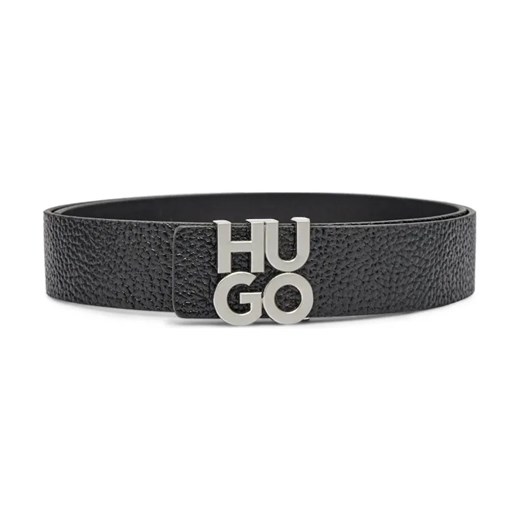 HUGO Skórzany pasek ze sklepu Gomez Fashion Store w kategorii Paski męskie - zdjęcie 184301006