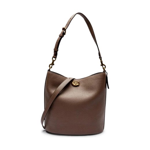 Coach Skórzany worek WILLOW ze sklepu Gomez Fashion Store w kategorii Torebki worki - zdjęcie 184301016