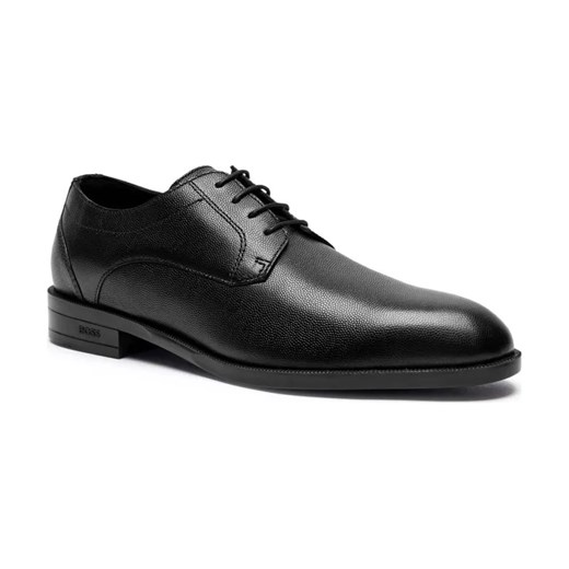 BOSS BLACK Skórzane derby Tayil_Derb_grpr ze sklepu Gomez Fashion Store w kategorii Buty eleganckie męskie - zdjęcie 184301036