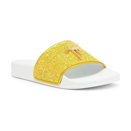 Giuseppe Zanotti Klapki MAXIPOT | z dodatkiem skóry ze sklepu Gomez Fashion Store w kategorii Klapki męskie - zdjęcie 184301047