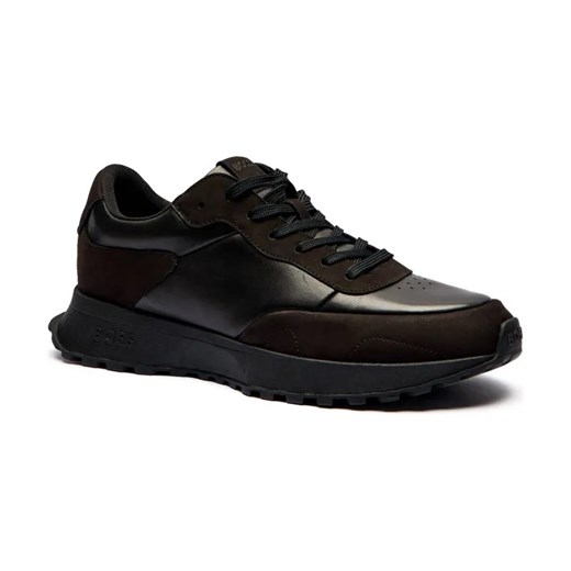 BOSS BLACK Skórzane sneakersy Jonah_Runn_nultpi ze sklepu Gomez Fashion Store w kategorii Buty sportowe męskie - zdjęcie 184301049