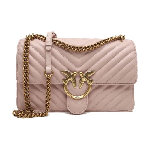 Pinko Skórzana torebka na ramię LOVE ONE ze sklepu Gomez Fashion Store w kategorii Listonoszki - zdjęcie 184301066