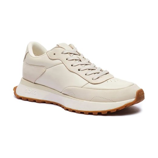 BOSS BLACK Skórzane sneakersy Jonah_Runn_nultpi ze sklepu Gomez Fashion Store w kategorii Buty sportowe męskie - zdjęcie 184301088
