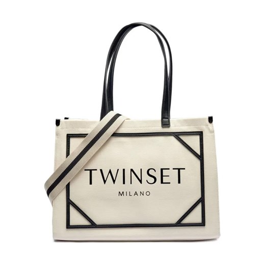 TWINSET Shopperka ze sklepu Gomez Fashion Store w kategorii Torby Shopper bag - zdjęcie 184301107