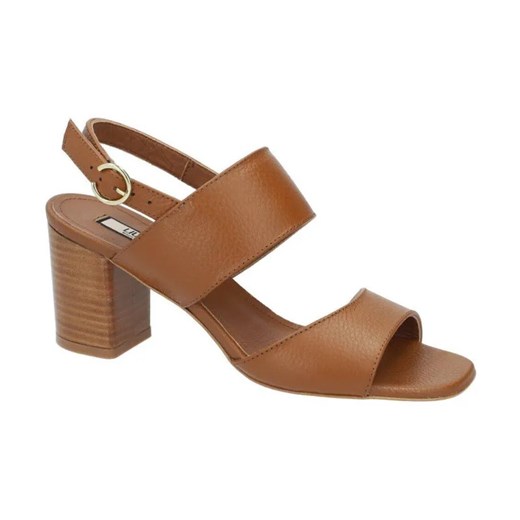 Liu Jo Skórzane sandały na słupku CLARA 2 ze sklepu Gomez Fashion Store w kategorii Sandały damskie - zdjęcie 184301125