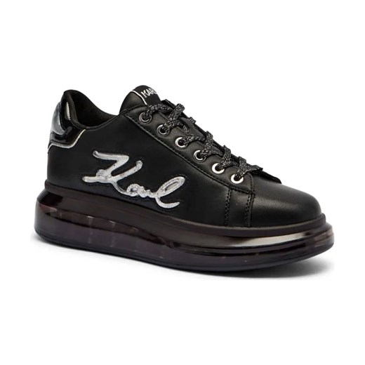 Karl Lagerfeld Skórzane sneakersy KAPRI KUSHION ze sklepu Gomez Fashion Store w kategorii Buty sportowe damskie - zdjęcie 184301166