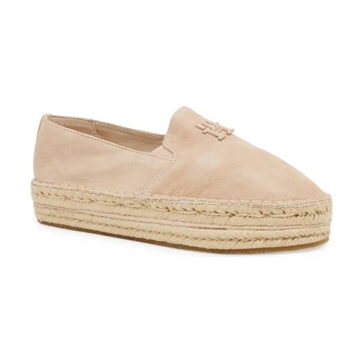 Tommy Hilfiger Espadryle TH SUEDE FLATFORM | z dodatkiem skóry ze sklepu Gomez Fashion Store w kategorii Espadryle damskie - zdjęcie 184301208