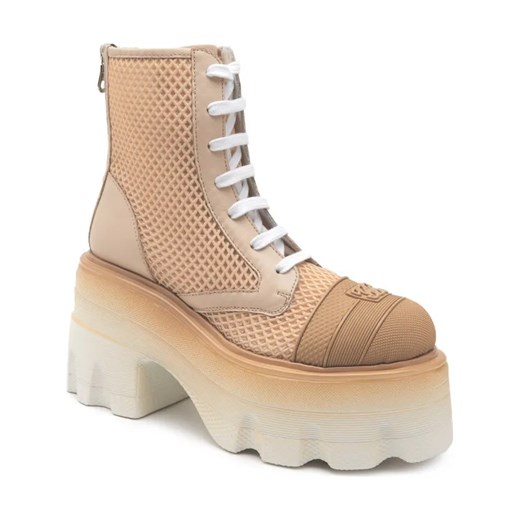 Casadei Skórzane botki na platformie POLACCO ze sklepu Gomez Fashion Store w kategorii Botki - zdjęcie 184301226