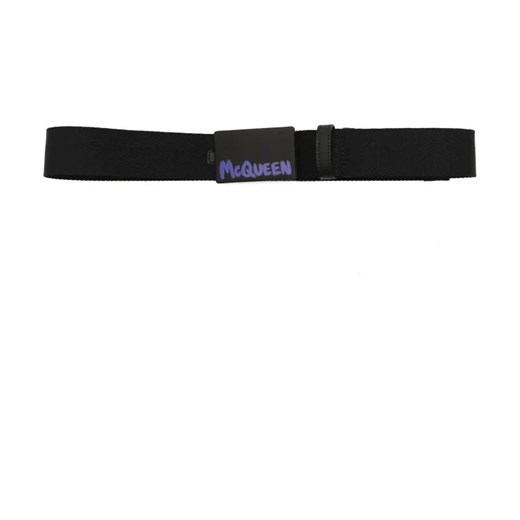 Alexander McQueen Pasek | z dodatkiem skóry 105 okazyjna cena Gomez Fashion Store