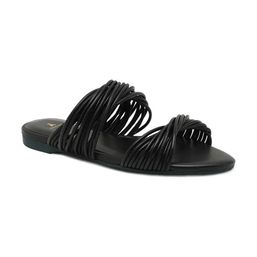 Patrizia Pepe Skórzane klapki ze sklepu Gomez Fashion Store w kategorii Klapki damskie - zdjęcie 184301327
