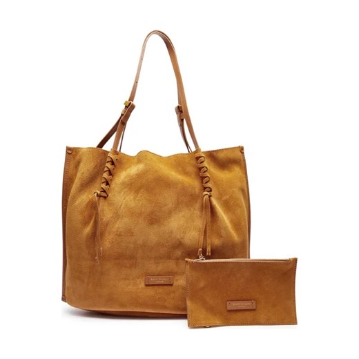 GIANNI CHIARINI Skórzana shopperka + saszetka Dory ze sklepu Gomez Fashion Store w kategorii Torby Shopper bag - zdjęcie 184301339