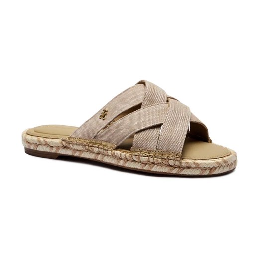 Tommy Hilfiger Klapki | z dodatkiem skóry ze sklepu Gomez Fashion Store w kategorii Klapki damskie - zdjęcie 184301408