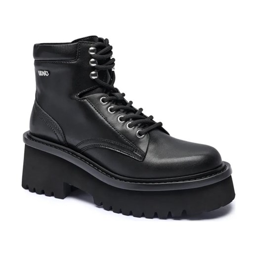 Liu Jo Skórzane trapery FLAIR 13 ze sklepu Gomez Fashion Store w kategorii Workery damskie - zdjęcie 184301445