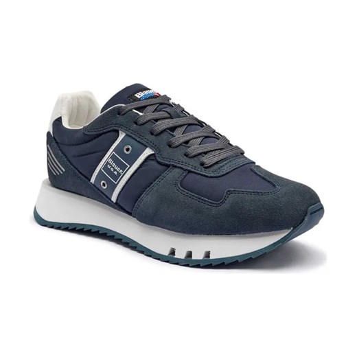 BLAUER Sneakersy TOKYO | z dodatkiem skóry ze sklepu Gomez Fashion Store w kategorii Buty sportowe męskie - zdjęcie 184301485
