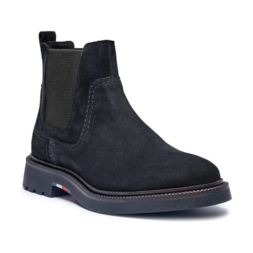 Tommy Hilfiger Skórzane sztyblety COMFORT ze sklepu Gomez Fashion Store w kategorii Buty zimowe męskie - zdjęcie 184301489