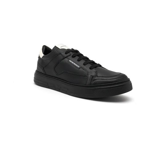Emporio Armani Skórzane sneakersy ze sklepu Gomez Fashion Store w kategorii Buty sportowe męskie - zdjęcie 184301506