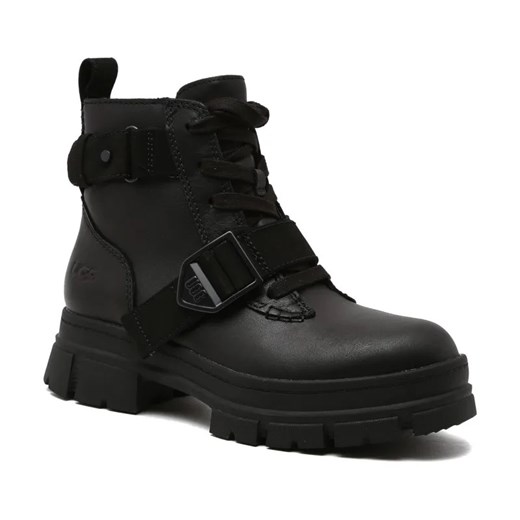 UGG Skórzane botki ashton lace up ze sklepu Gomez Fashion Store w kategorii Botki - zdjęcie 184301556
