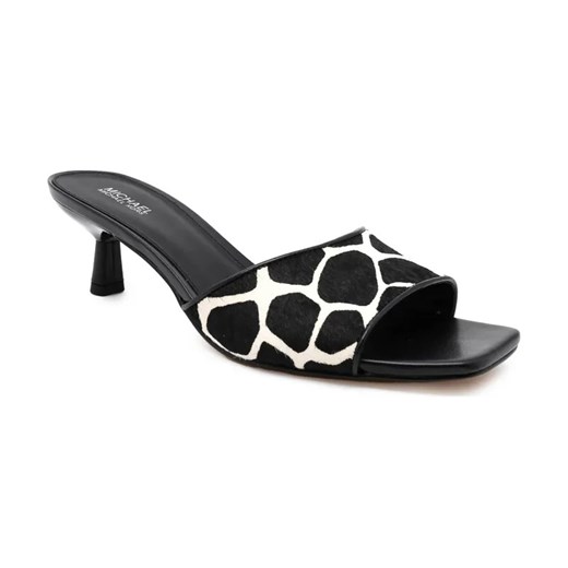 Michael Kors Skórzane klapki AMAL KITTEN ze sklepu Gomez Fashion Store w kategorii Klapki damskie - zdjęcie 184301566
