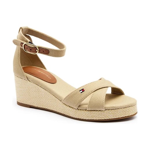 Tommy Hilfiger Koturny | z dodatkiem skóry ze sklepu Gomez Fashion Store w kategorii Sandały damskie - zdjęcie 184301586