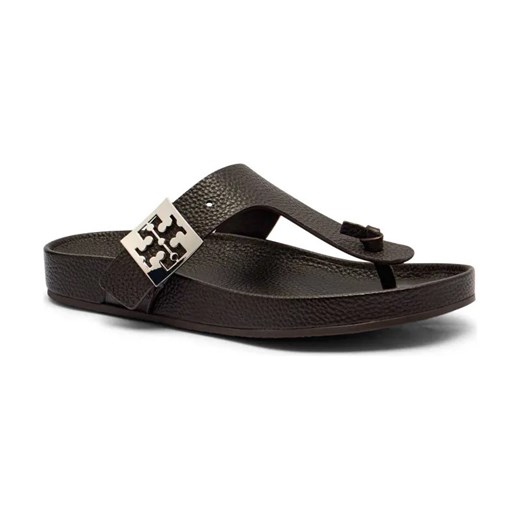 TORY BURCH Skórzane japonki MELLOW ze sklepu Gomez Fashion Store w kategorii Klapki damskie - zdjęcie 184301597