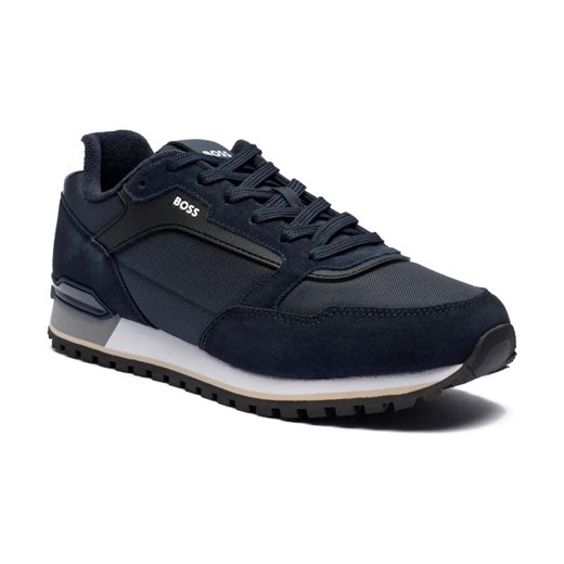 BOSS BLACK Sneakersy Parkour-L_Runn_sdnyt | z dodatkiem skóry ze sklepu Gomez Fashion Store w kategorii Buty sportowe męskie - zdjęcie 184301657