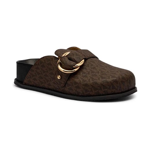Michael Kors Mule Jaden | z dodatkiem skóry ze sklepu Gomez Fashion Store w kategorii Klapki damskie - zdjęcie 184301678