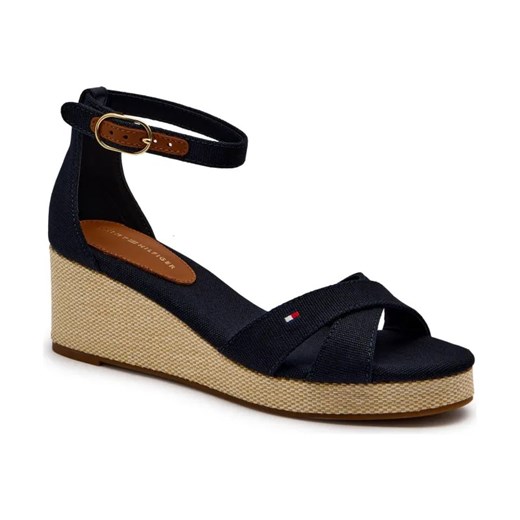 Tommy Hilfiger Koturny | z dodatkiem skóry ze sklepu Gomez Fashion Store w kategorii Sandały damskie - zdjęcie 184301679