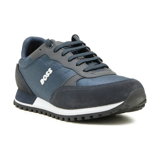 BOSS BLACK Skórzane sneakersy Parkour ze sklepu Gomez Fashion Store w kategorii Buty sportowe męskie - zdjęcie 184301706