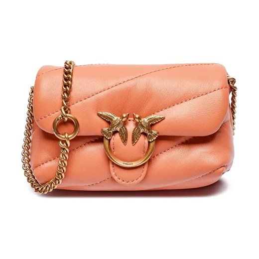 Pinko Skórzana torebka na ramię LOVE MICRO PUFF C ze sklepu Gomez Fashion Store w kategorii Listonoszki - zdjęcie 184301775