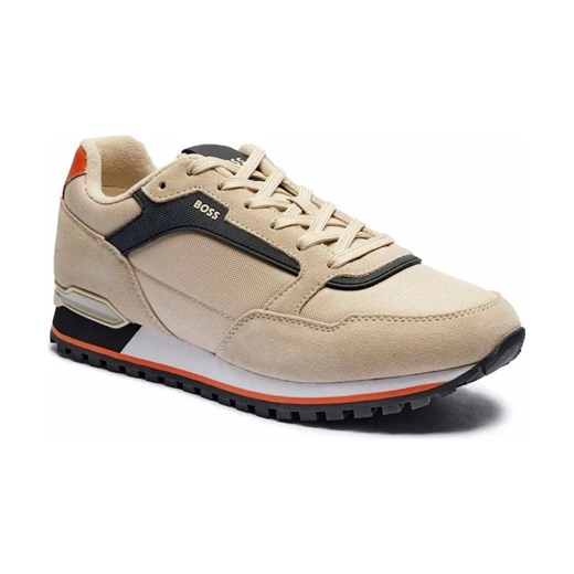 BOSS BLACK Sneakersy Parkour-L_Runn_sdnyt | z dodatkiem skóry ze sklepu Gomez Fashion Store w kategorii Buty sportowe męskie - zdjęcie 184301778