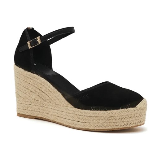BOSS BLACK Skórzane koturny Madeira_Wedge ze sklepu Gomez Fashion Store w kategorii Espadryle damskie - zdjęcie 184301825