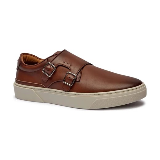 BOSS BLACK Skórzane sneakersy GARY ze sklepu Gomez Fashion Store w kategorii Buty sportowe męskie - zdjęcie 184301837