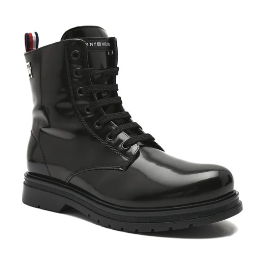 Tommy Hilfiger Botki | z dodatkiem skóry ze sklepu Gomez Fashion Store w kategorii Buty zimowe dziecięce - zdjęcie 184301878