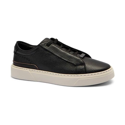 BOSS BLACK Skórzane sneakersy Gary ze sklepu Gomez Fashion Store w kategorii Buty sportowe męskie - zdjęcie 184301885