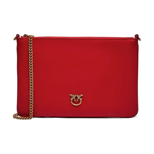 Pinko Skórzana kopertówka FLAT CLASSIC SETA ze sklepu Gomez Fashion Store w kategorii Kopertówki - zdjęcie 184301925