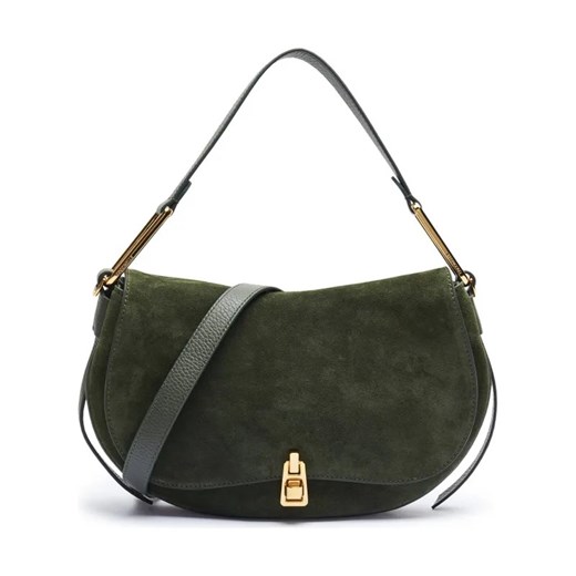 Coccinelle Skórzana torebka na ramię COCCINELLE MAGIE SUEDE BIM ze sklepu Gomez Fashion Store w kategorii Listonoszki - zdjęcie 184301937