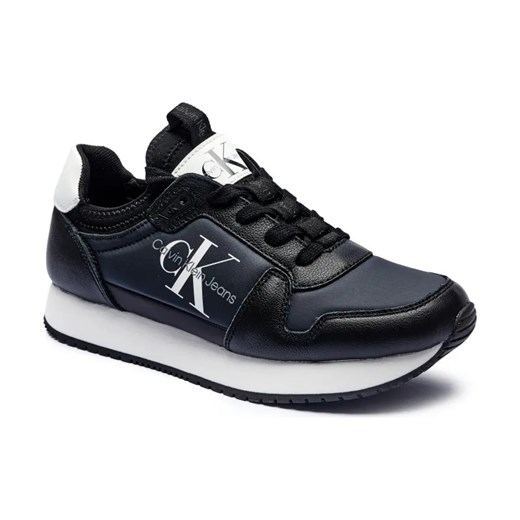 Calvin Klein Jeans Sneakersy | z dodatkiem skóry ze sklepu Gomez Fashion Store w kategorii Buty sportowe damskie - zdjęcie 184301945