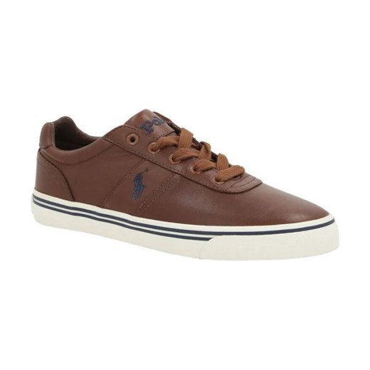 POLO RALPH LAUREN Skórzane trampki HANFORD ze sklepu Gomez Fashion Store w kategorii Trampki męskie - zdjęcie 184301956